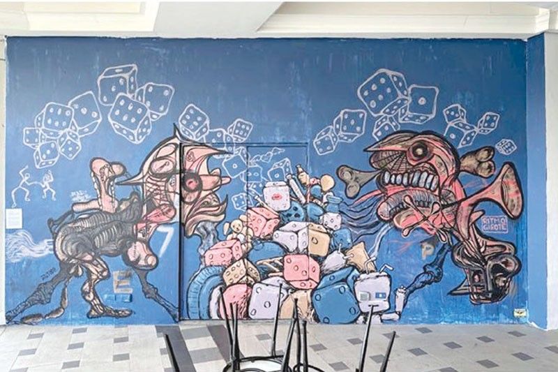 Transforming walls into art spaces in Iloilo City