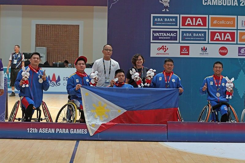 Philippines cops silver in ASEAN Para Games 3x3 wheelchair hoops