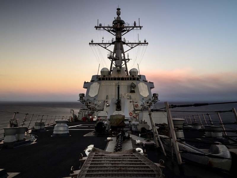 'Unsafe' action by China near American ship in Taiwan Strait â�� US