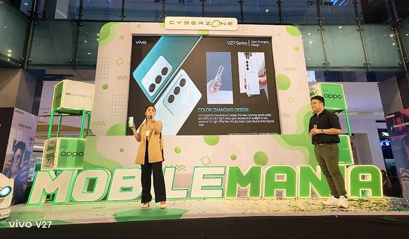 vivo V27 5G showcased at Cyberzone Mobile Mania