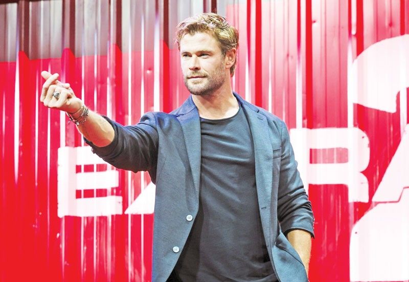 Chris Hemsworth makes first stop in Manila for Extraction 2 global tour