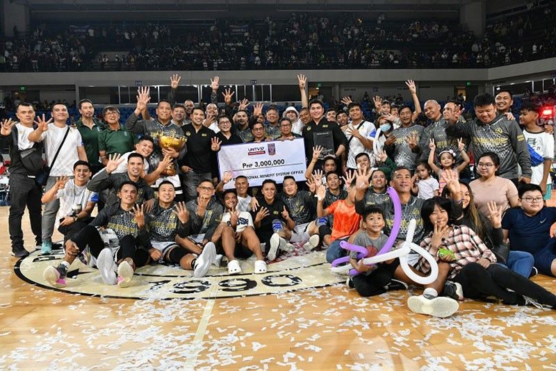 AFP Cavaliers crowned UNTV Cup champs, win P3M for chosen charity