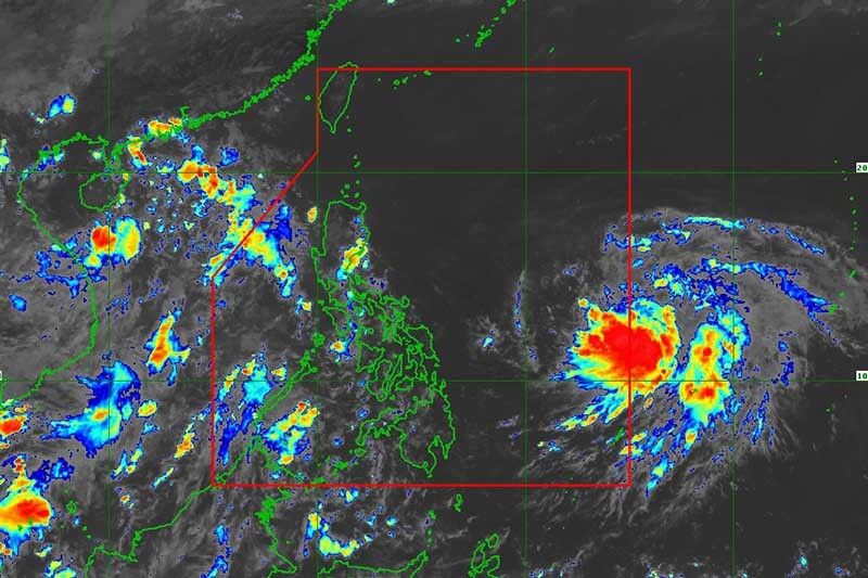 LPA over Philippine Sea now Tropical Depression Chedeng