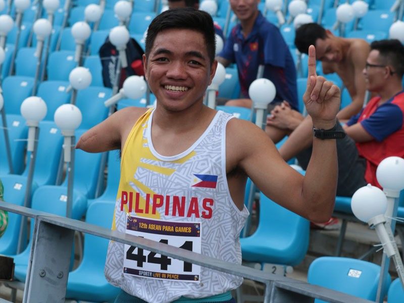 Reyes leads Philippine athletics' 3-gold haul in ASEAN Para Games