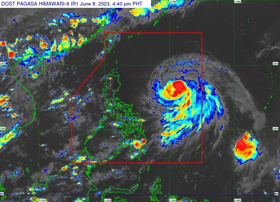 â��Chedengâ�� intensifies to typhoon, but heavy rain not expected