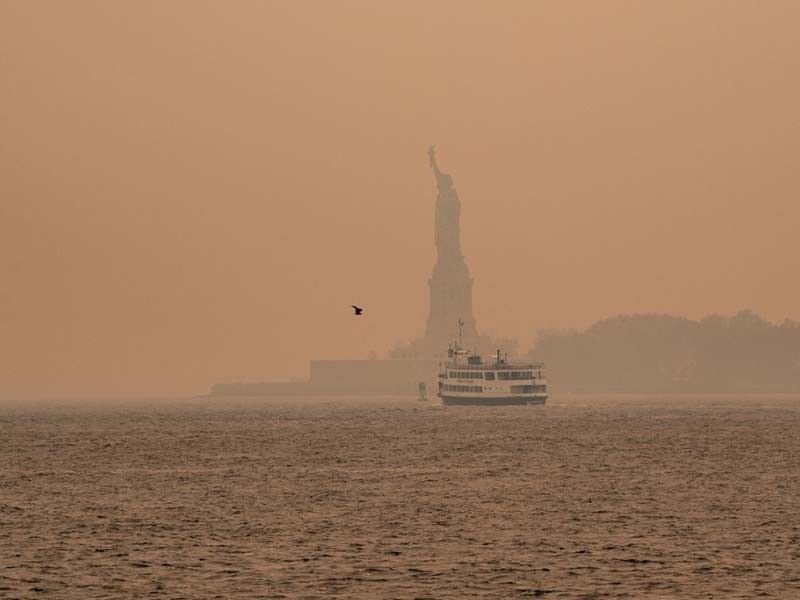 US haze from Canada fires rare and extreme event â�� expert