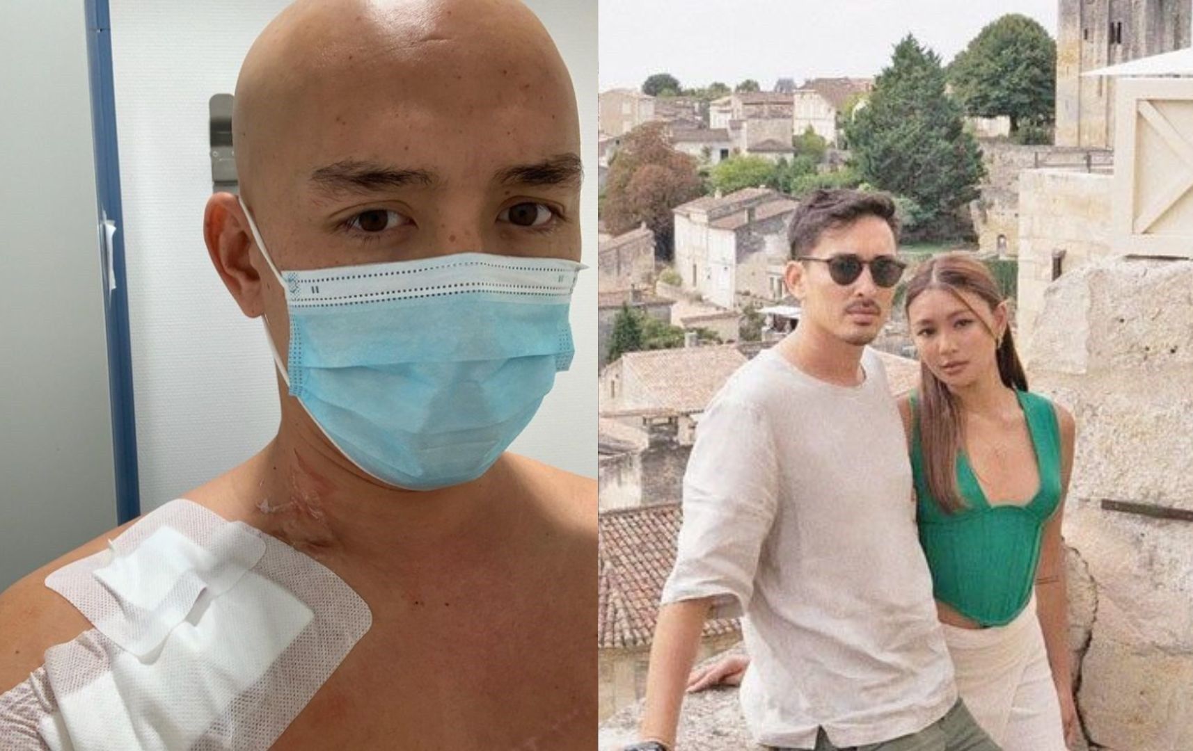 'Live and let live': Nadine Lustre's boyfriend Christophe Bariou reflects on surviving cancer