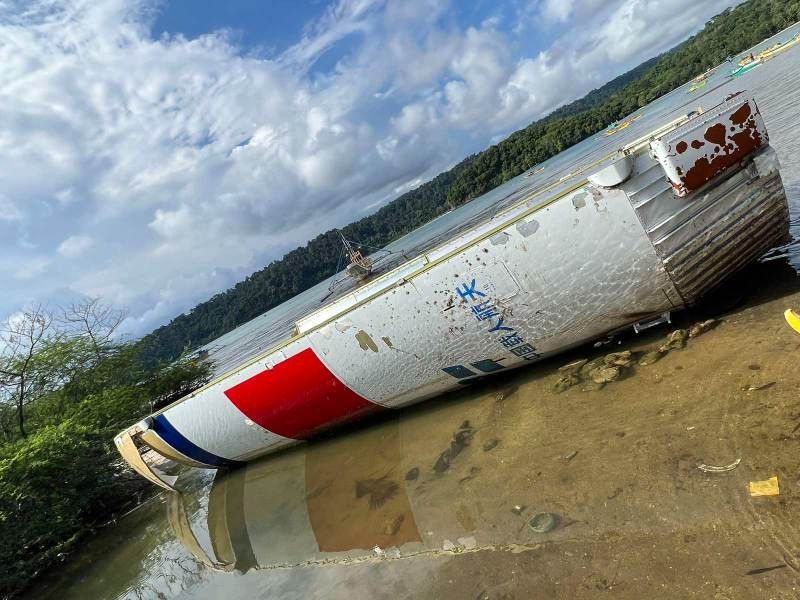 Coast Guard in coordination with Chinese Embassy over suspected rocket debris