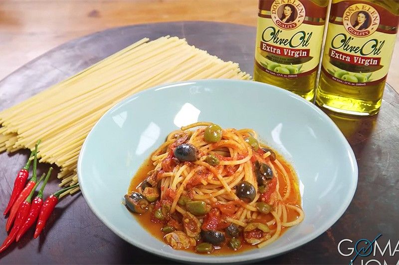 Recipe: Richard Gomez whips up a mean Pasta Puttanesca