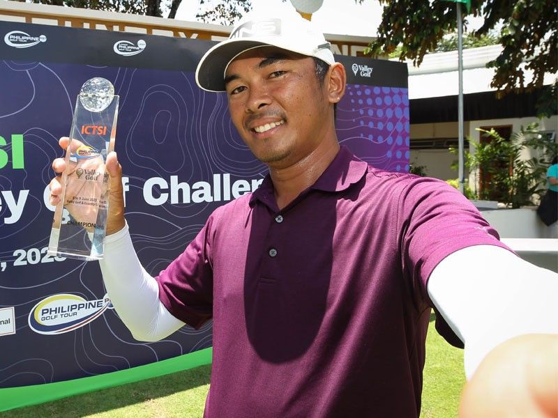 Jaraula surges to 5-shot romp in ICTSI Valley Golf Challenge