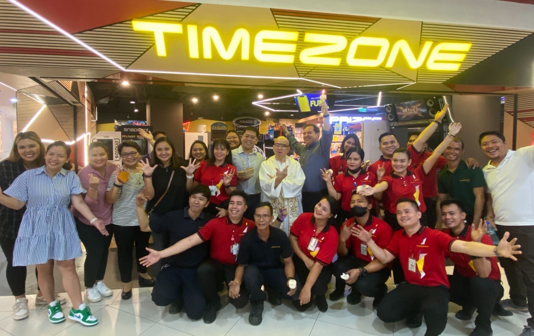 WATCH: 'Re-launch' of Timezone's first Philippine branch