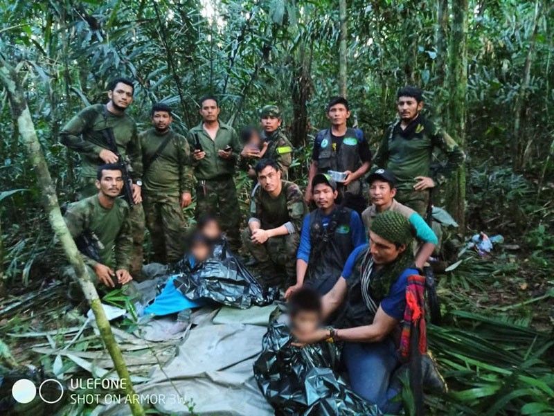 Children lost for 40 days after plane crash in Colombian Amazon found ...