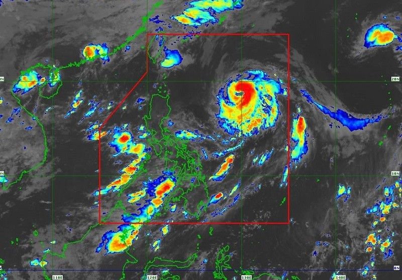 Typhoon Chedeng intensifies; enhanced habagat to bring rains in western Luzon, Visayas
