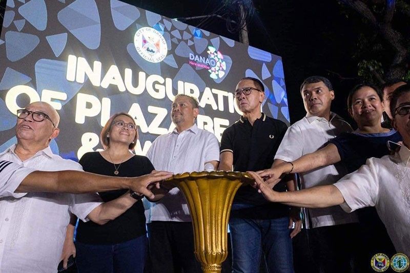 Danao City inaugurates plaza