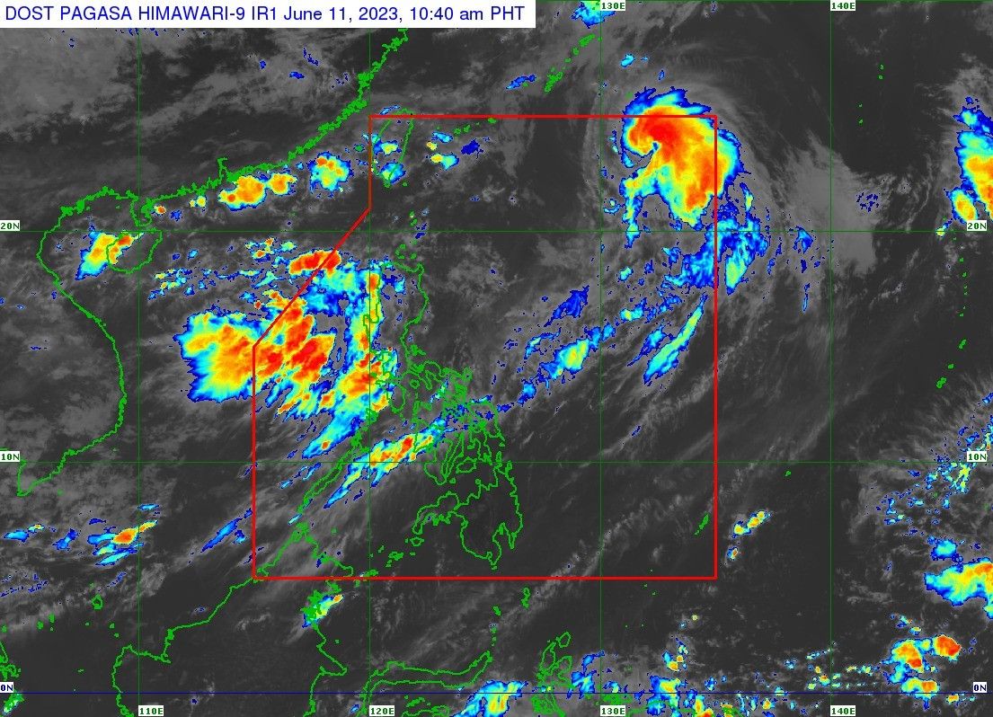 'Chedeng' weakens, forecast to exit PAR tonight