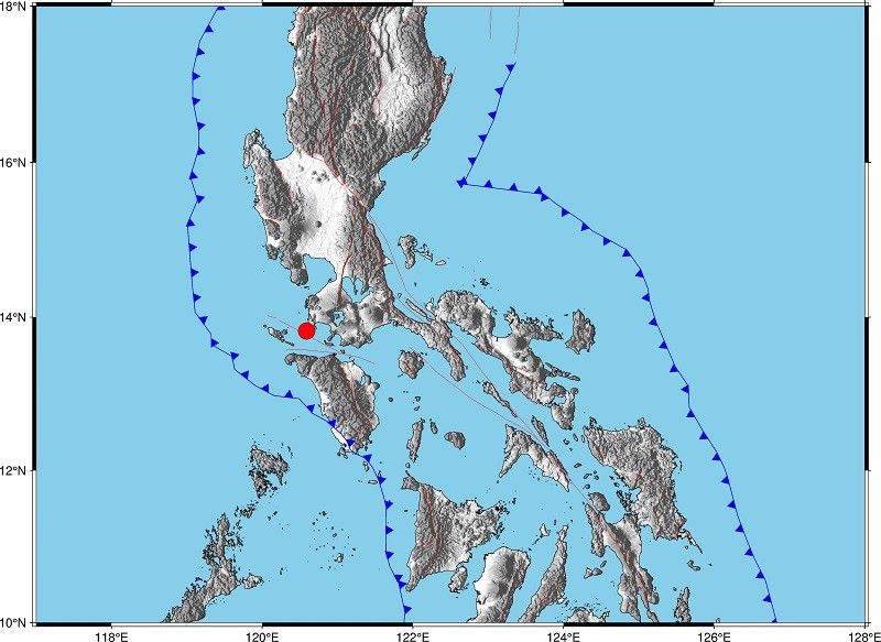 Magnitude 6.3 na lindol niyanig Batangas, ramdam hanggang Metro Manila