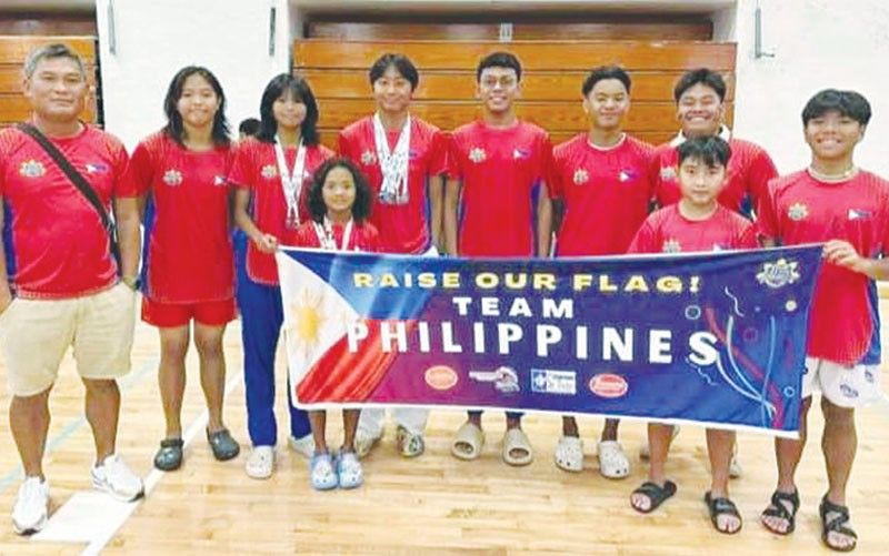 SLP- Philippine Team sumisid ng 10 medalya sa Hong Kong meet