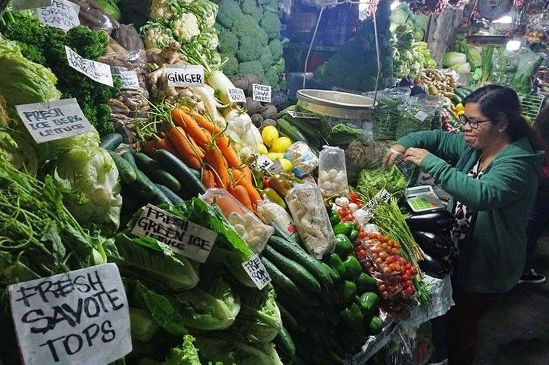 Retail prices of vegetables up by P20/kilo