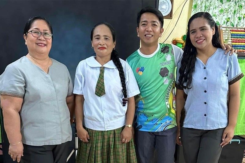 42-year-old janitress in Tuguegarao City finishes kindergarten