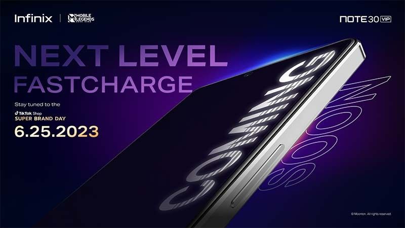 Infinix NOTE 30 VIP: The next-level fast charge is launching soon