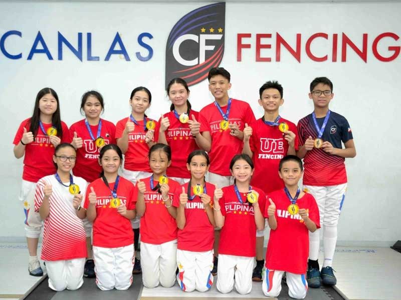 Canlas Fencing hauls 13 gold medals in Bladesmith meet