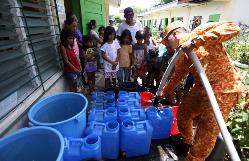 Evacuation centers sa Bicol, lalagyan ng water supply system