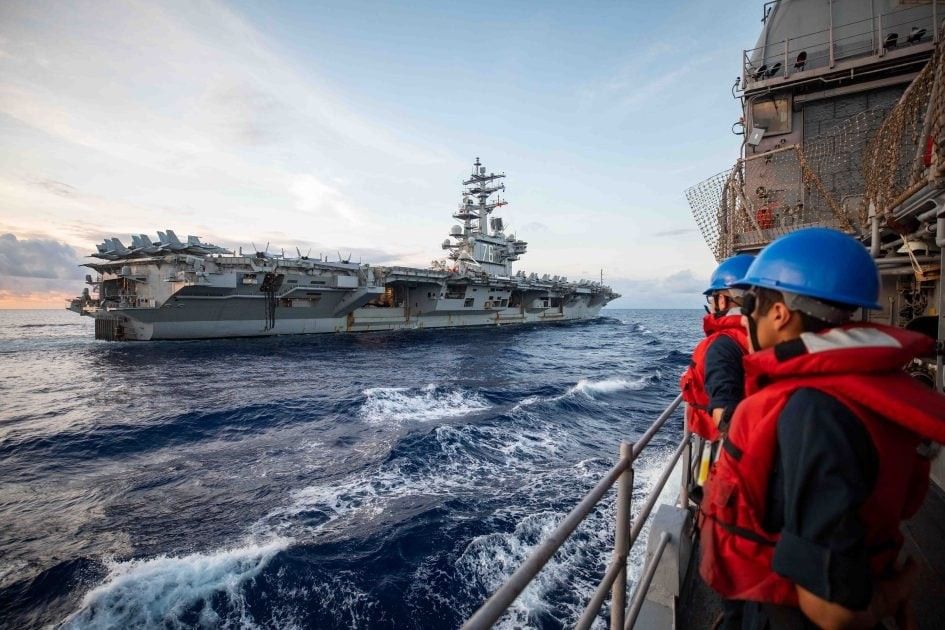 ronald-reagan-carrier-strike-group-passes-through-south-china-sea-amid