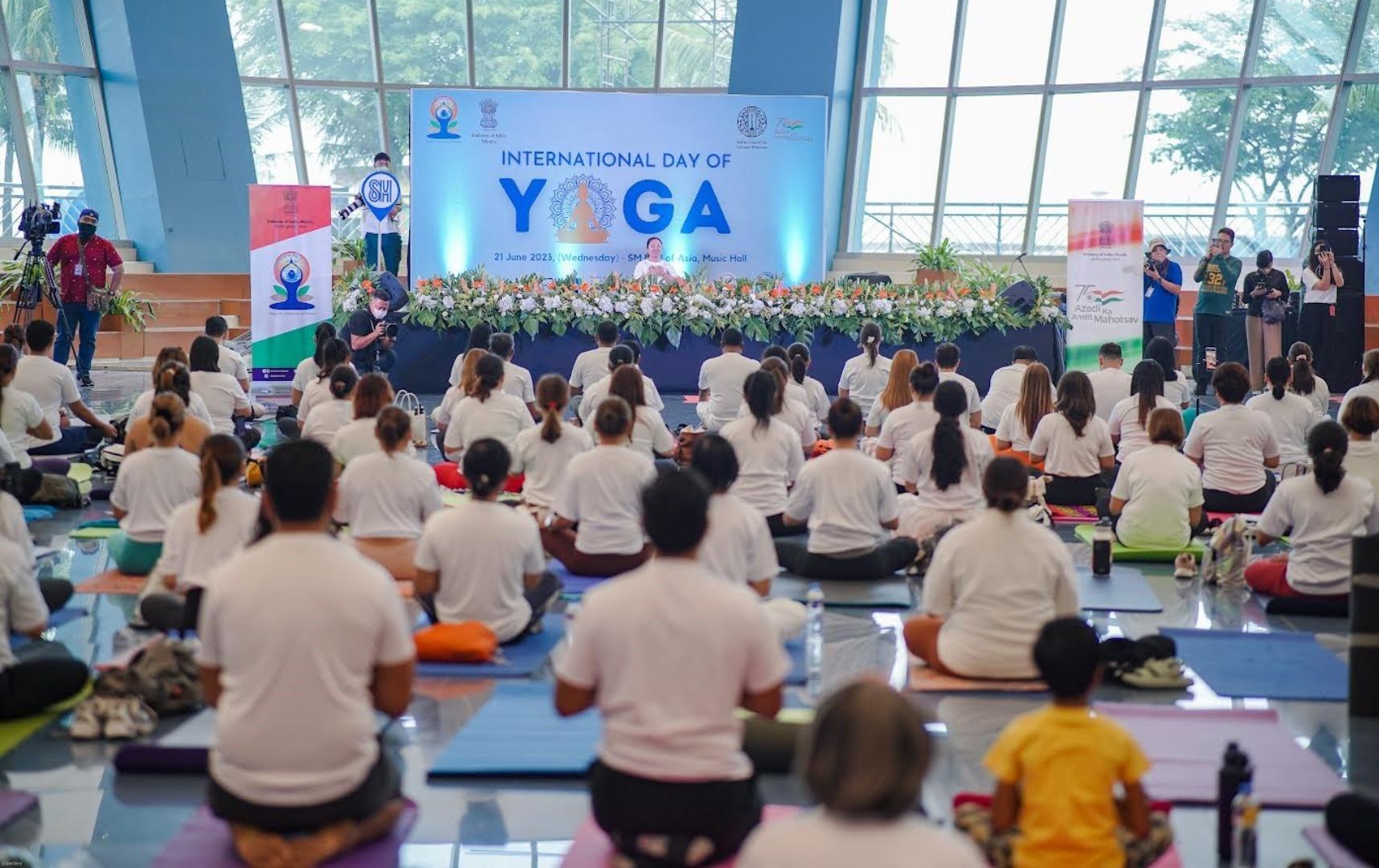 Still popular practice: Philippines participates in International Day of Yoga