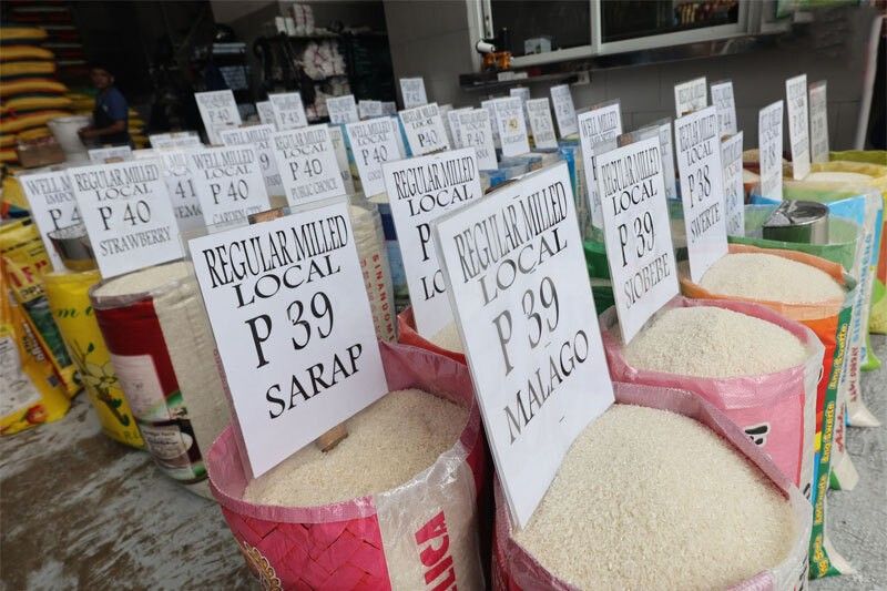 â��Lowest price of rice now P40 a kiloâ��