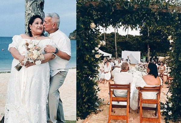 Camille, John Prats surprise parents with 40th anniversary renewal of vows in Boracay