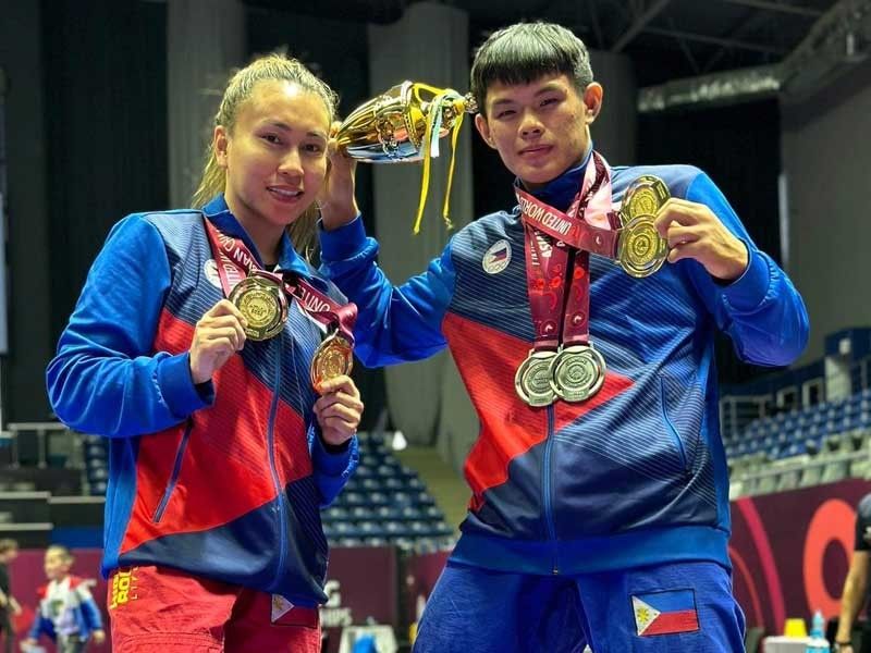 Filipino grapplers shine with multiple-medal haul in UWW Asian tiff
