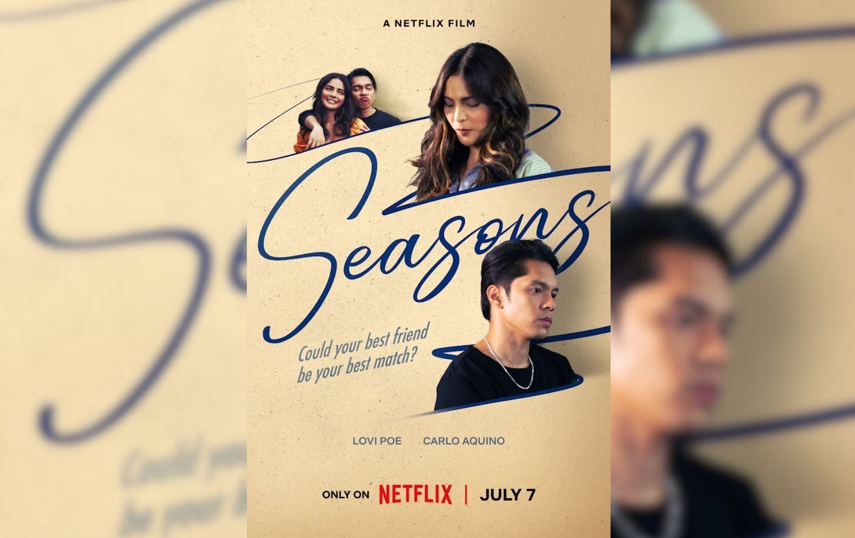 'Seasons' starring Lovi Poe, Carlo Aquino premiering on Netflix July 7