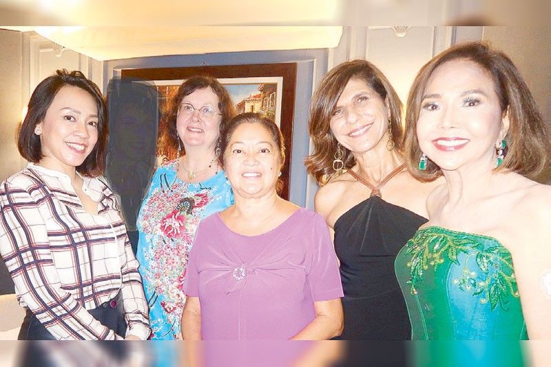 Spouses of the heads of mission sing for a cause