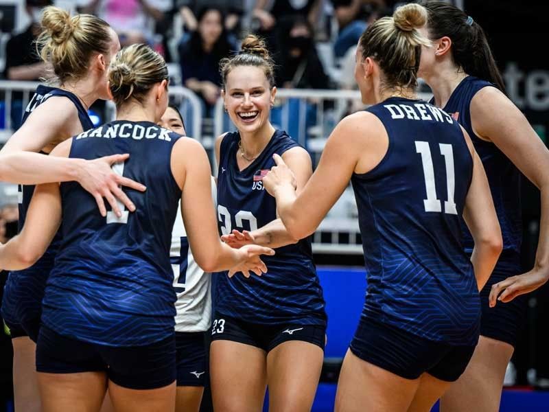 USA Women's seizes Volleyball Nations League lead with win over Poland