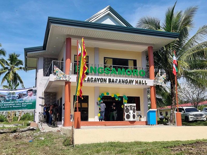 Conflict ravaged community now has P3.5M worth barangay hall