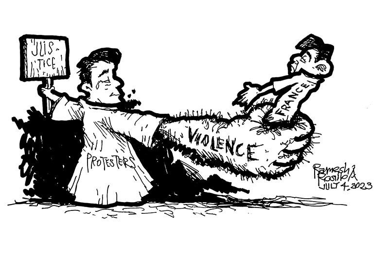 EDITORIAL â�� When violence enters the picture