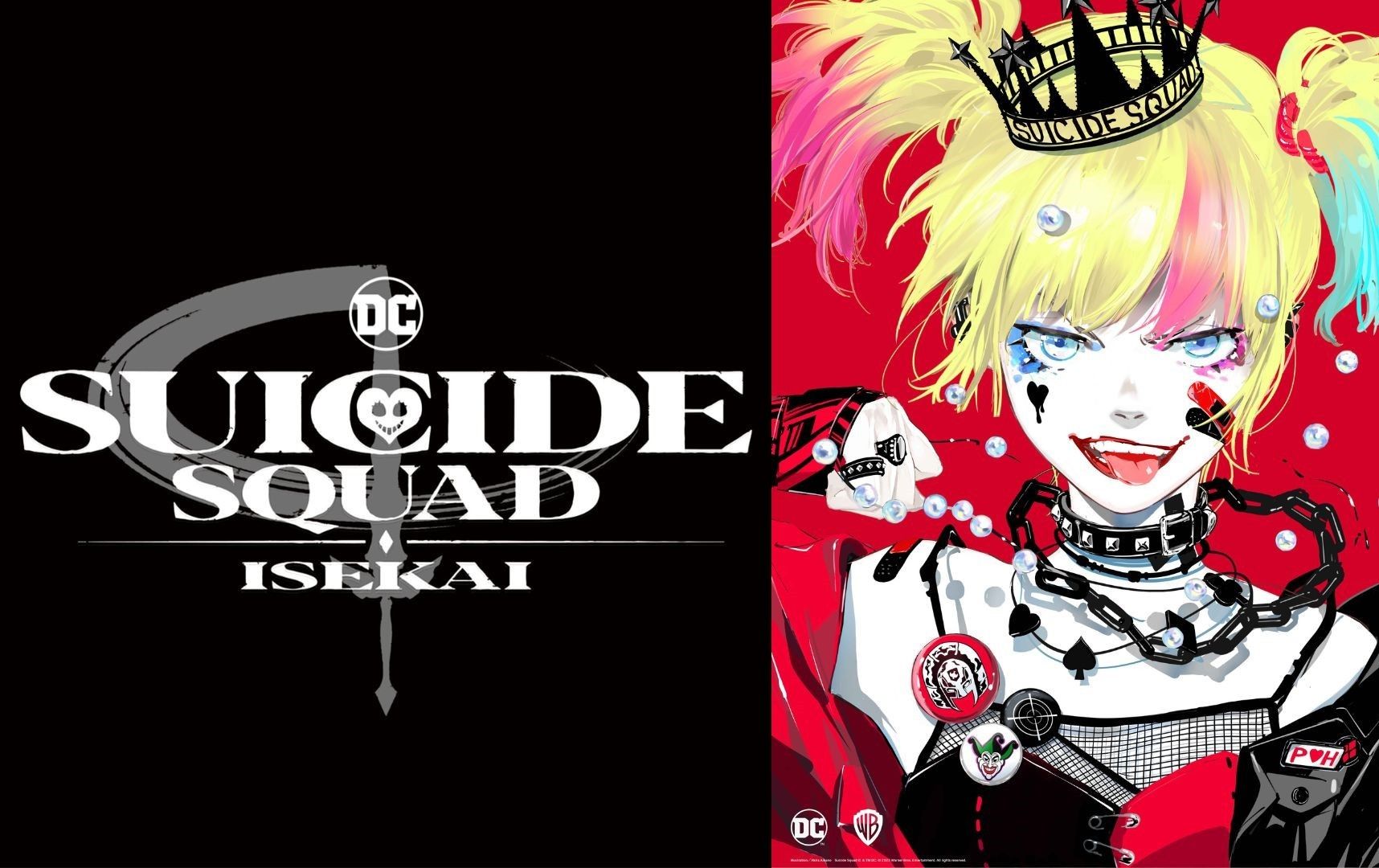 Stream Suicide Squad Isekai Original Anime Scheduled For 2024 Harley Quinn  Poster T Shirt by macoroo