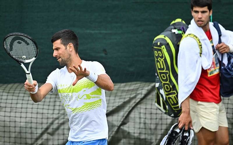 Djokovic looms large as Alcaraz bids to reach Wimbledon final