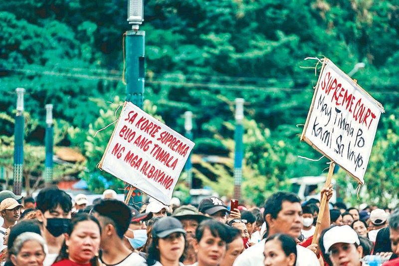 Prayer rally held for Albay government reinstatement