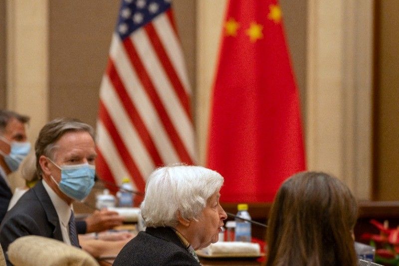 Yellen says visit helps put US-China ties on 'surer footing'
