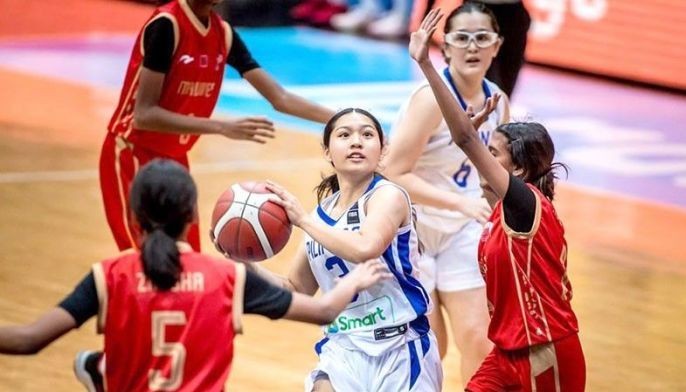 Gilas Pilipinas Girls milubong sa Maldives og 122 puntos