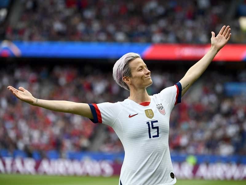 US vows to send retiring Rapinoe out 'on a high' with triumphant World Cup bid