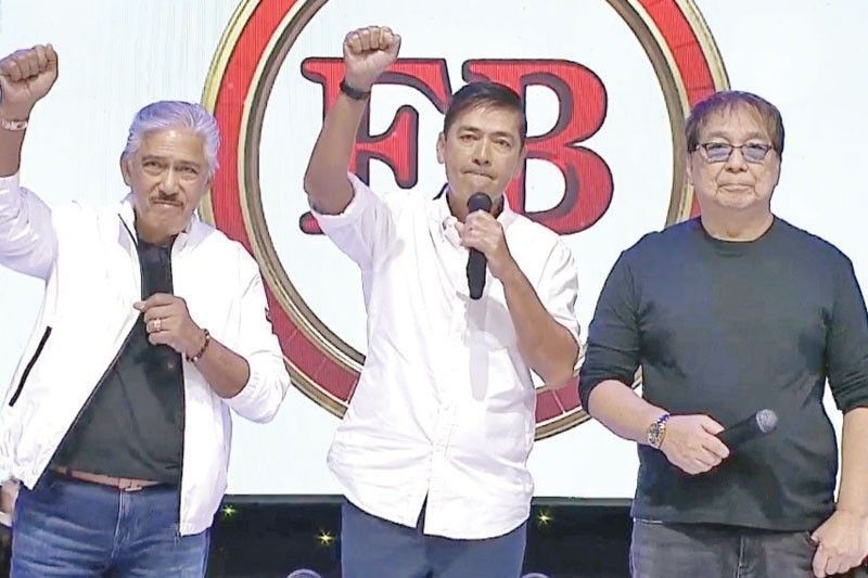 Tito Sotto, Joey de Leon face TAPE lawyer on first hearing day over 'Eat Bulaga'