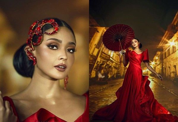 Miss Supranational 2023 runner-up Pauline Amelinckx dazzles in red Terno