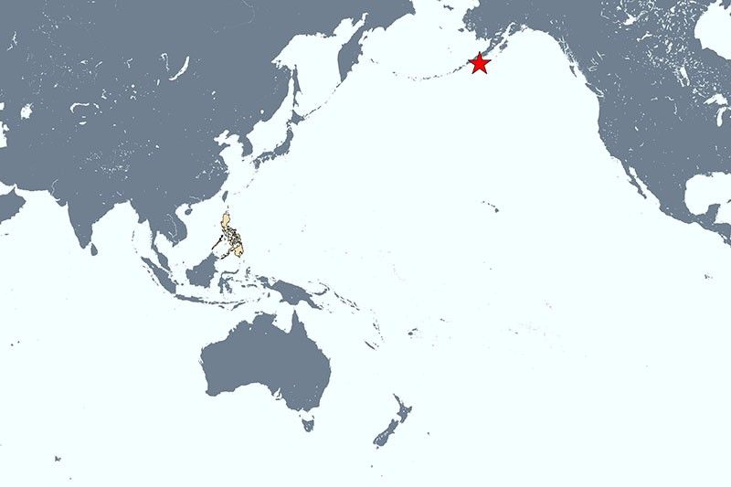 No tsunami threat to Philippines after 7.2-magnitude quake near Alaska