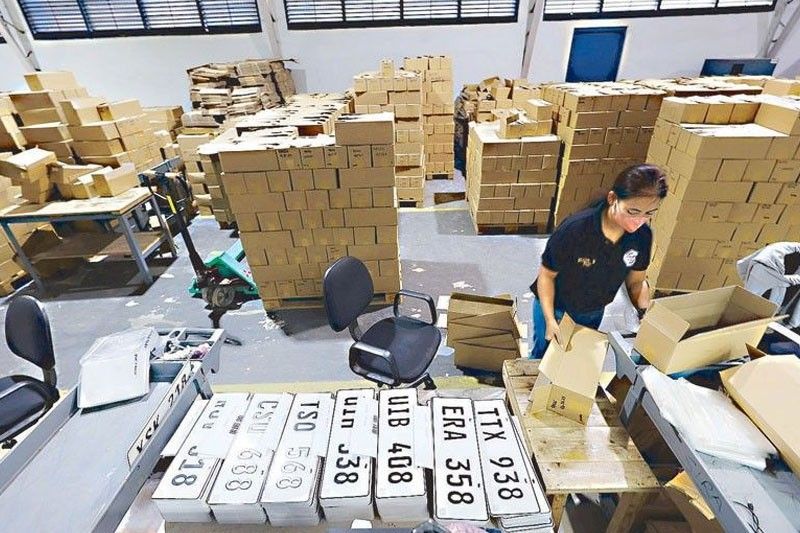 1.7 million license plates still undelivered by LTO