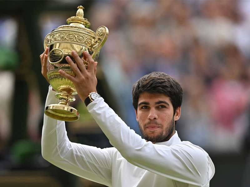 Alcaraz foils Djokovic's try at record-tying feat, cops Wimbledon crown
