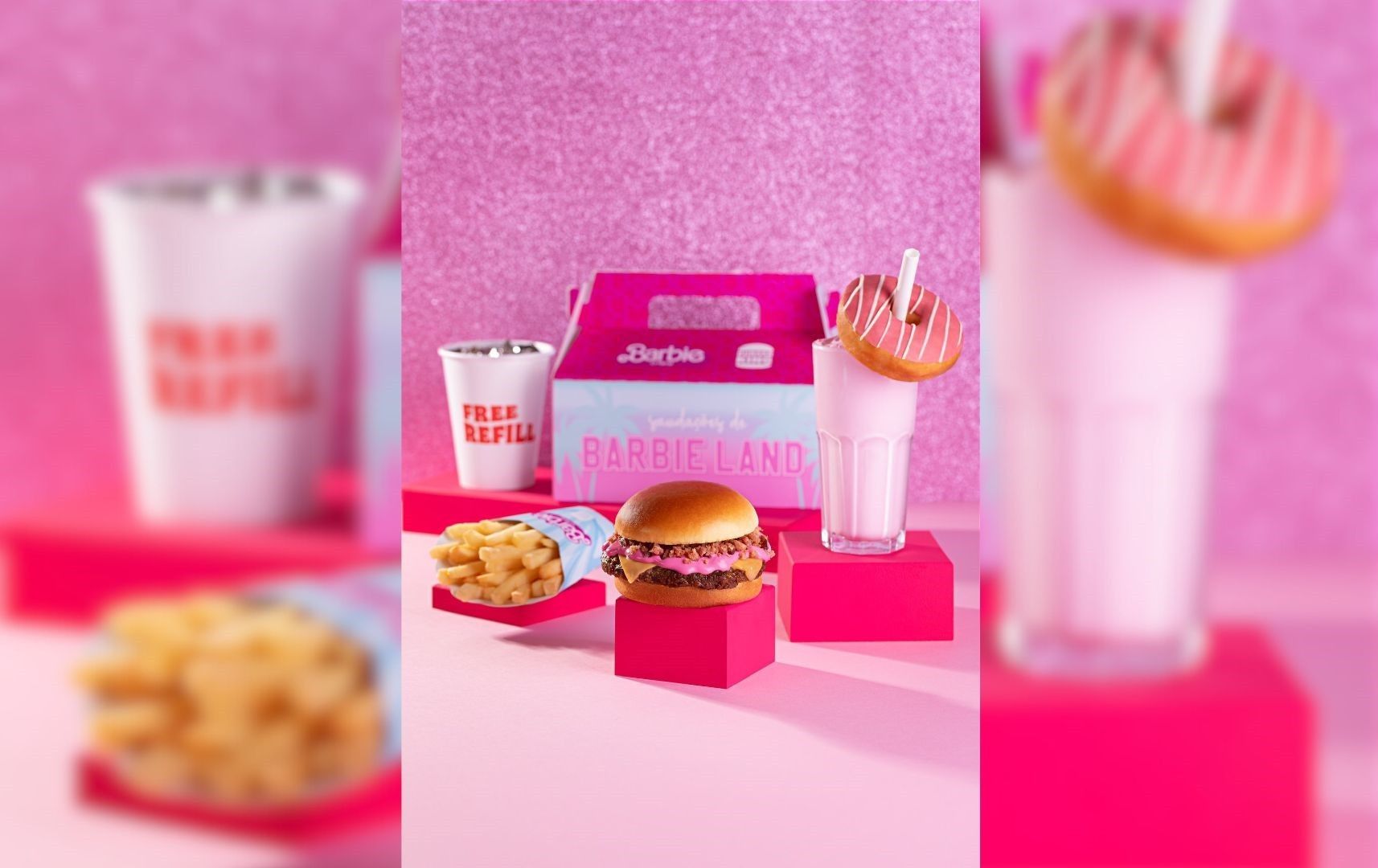 Burger King Brazil releases Barbiethemed cheeseburger meal