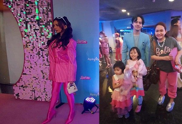 Kylie Verzosa, Sam Concepcion hailed best-dressed Barbie, Ken at âBarbieâ movie premiere