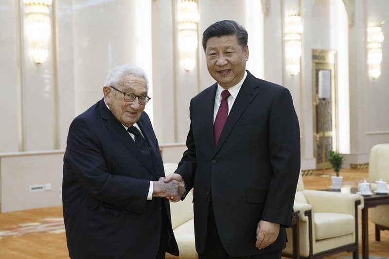 Xi Jinping meets former US secretary of state Henry Kissinger in Beijing